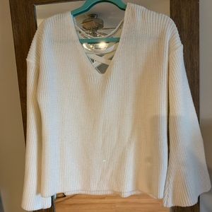 TopShop Bell Sleeve Sweater